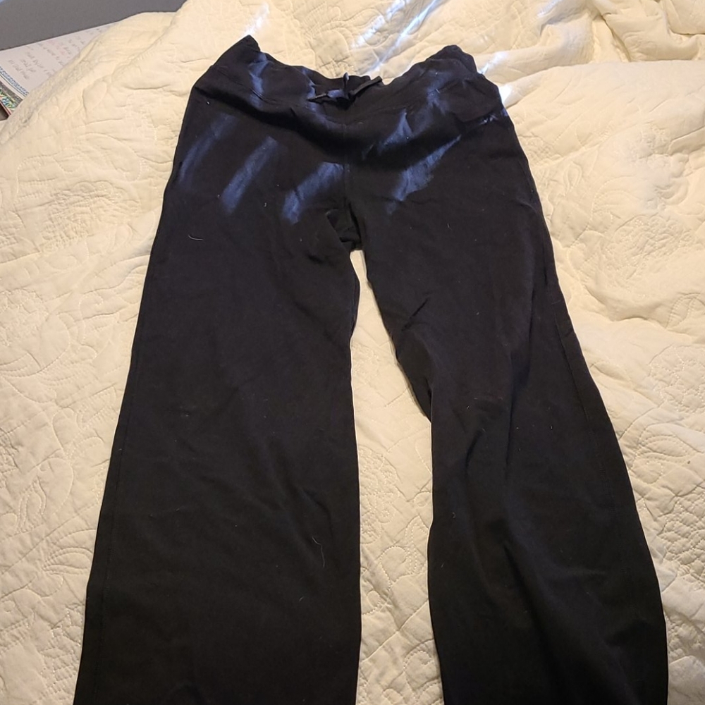 Lululemon black flare active leggings